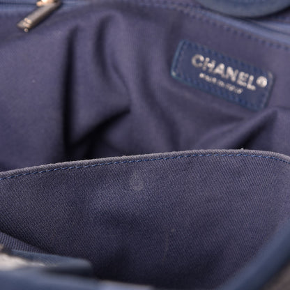 Chanel Canvas Large Deauville Tote Blue 8 of 10