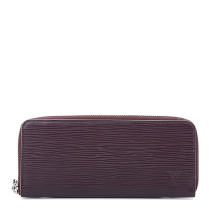 Louis Vuitton Epi Clemence Wallet Prune 1 of 7