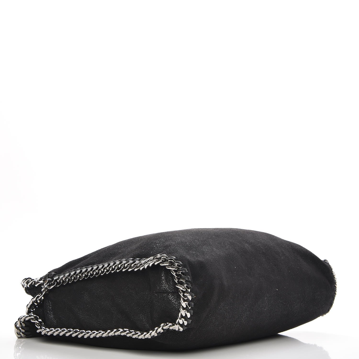 Stella McCartney Shaggy Deer Falabella Fold Over Tote Black 5 of 10