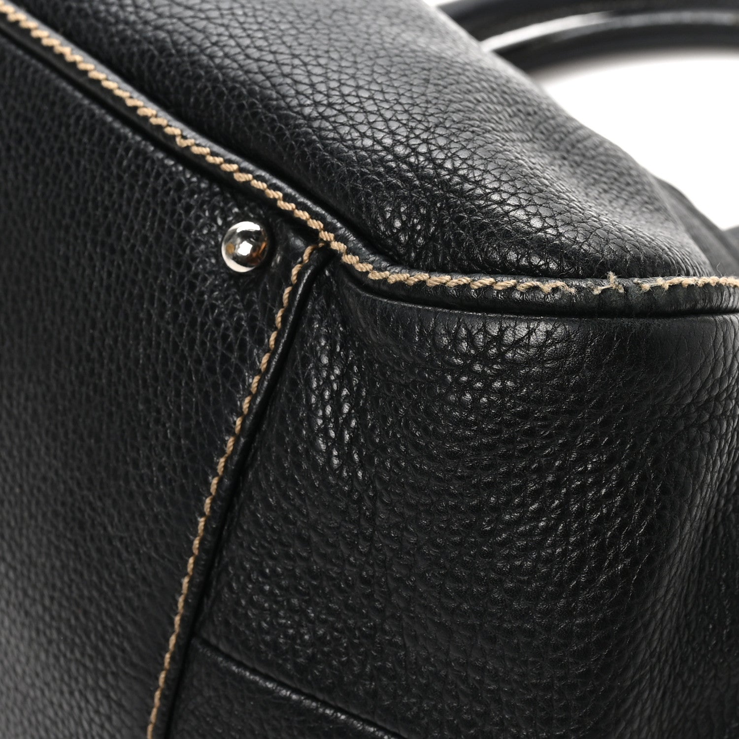 Chanel Calfskin Tassel Bowler Black 13 of 16