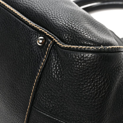 Chanel Calfskin Tassel Bowler Black 13 of 16