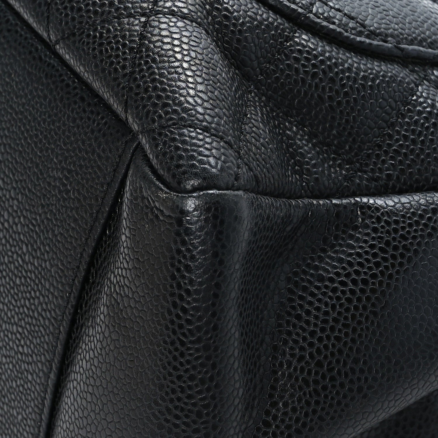 Chanel Caviar Quilted Grand Shopping Tote GST Black 12 of 12