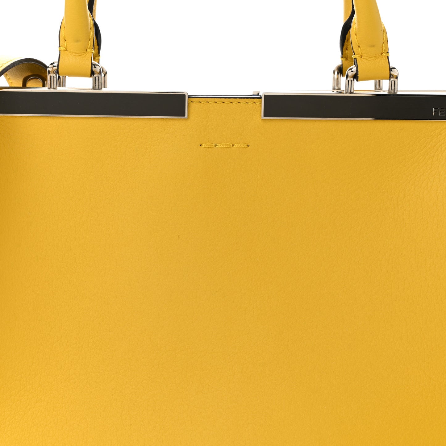 Vitello Dolce Century Nappa Petite 3Jours Tote Sunflower