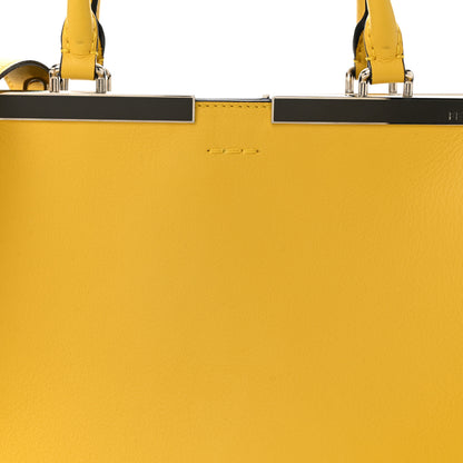 Fendi Vitello Dolce Century Nappa Petite 3Jours Tote Sunflower 8 of 12