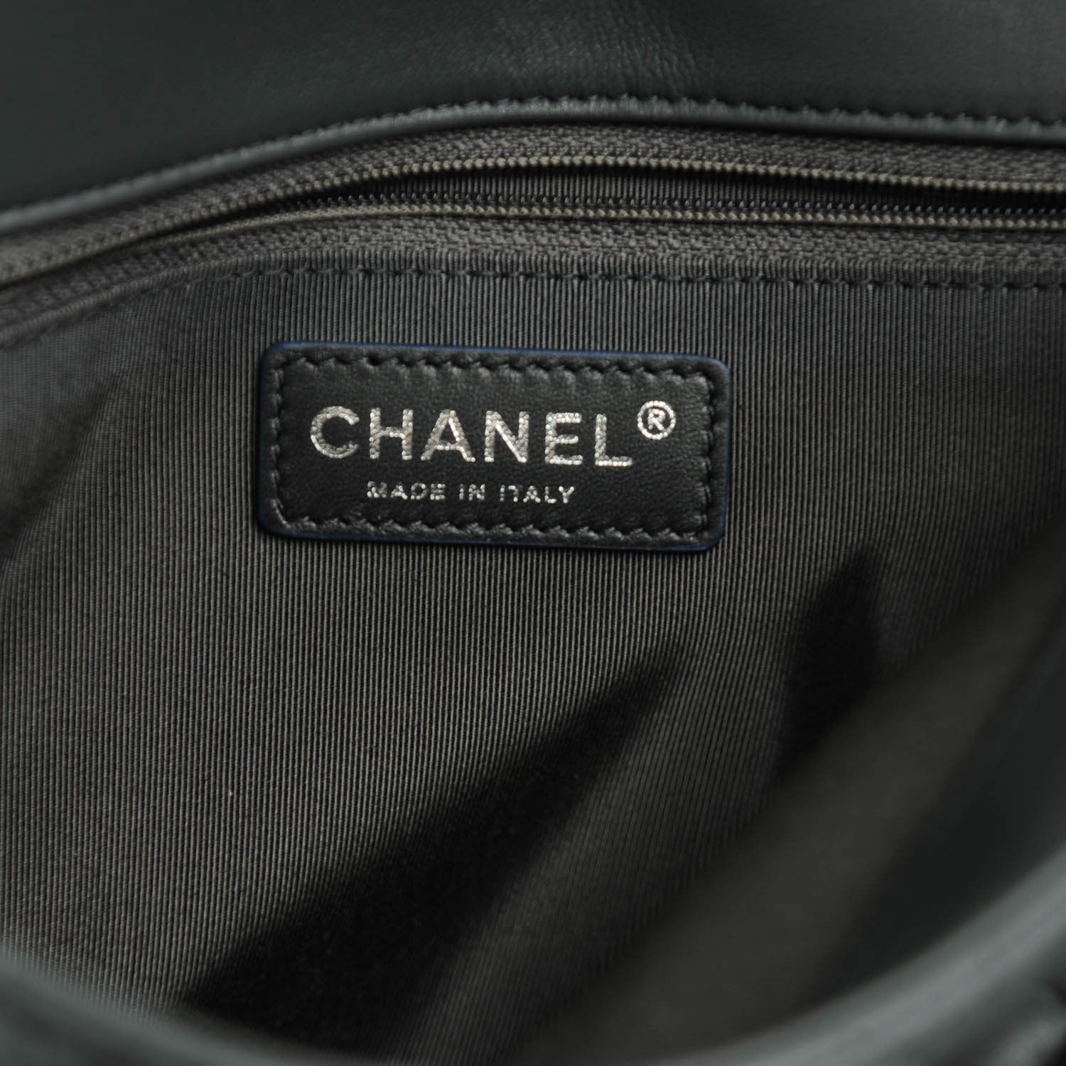 Chanel Lambskin Quilted Jumbo Multi Flap Bag Dark Grey 6 of 7