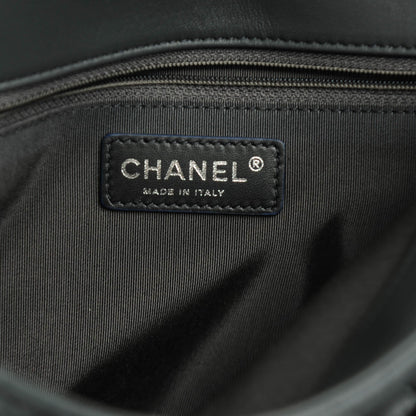 Chanel Lambskin Quilted Jumbo Multi Flap Bag Dark Grey 6 of 7