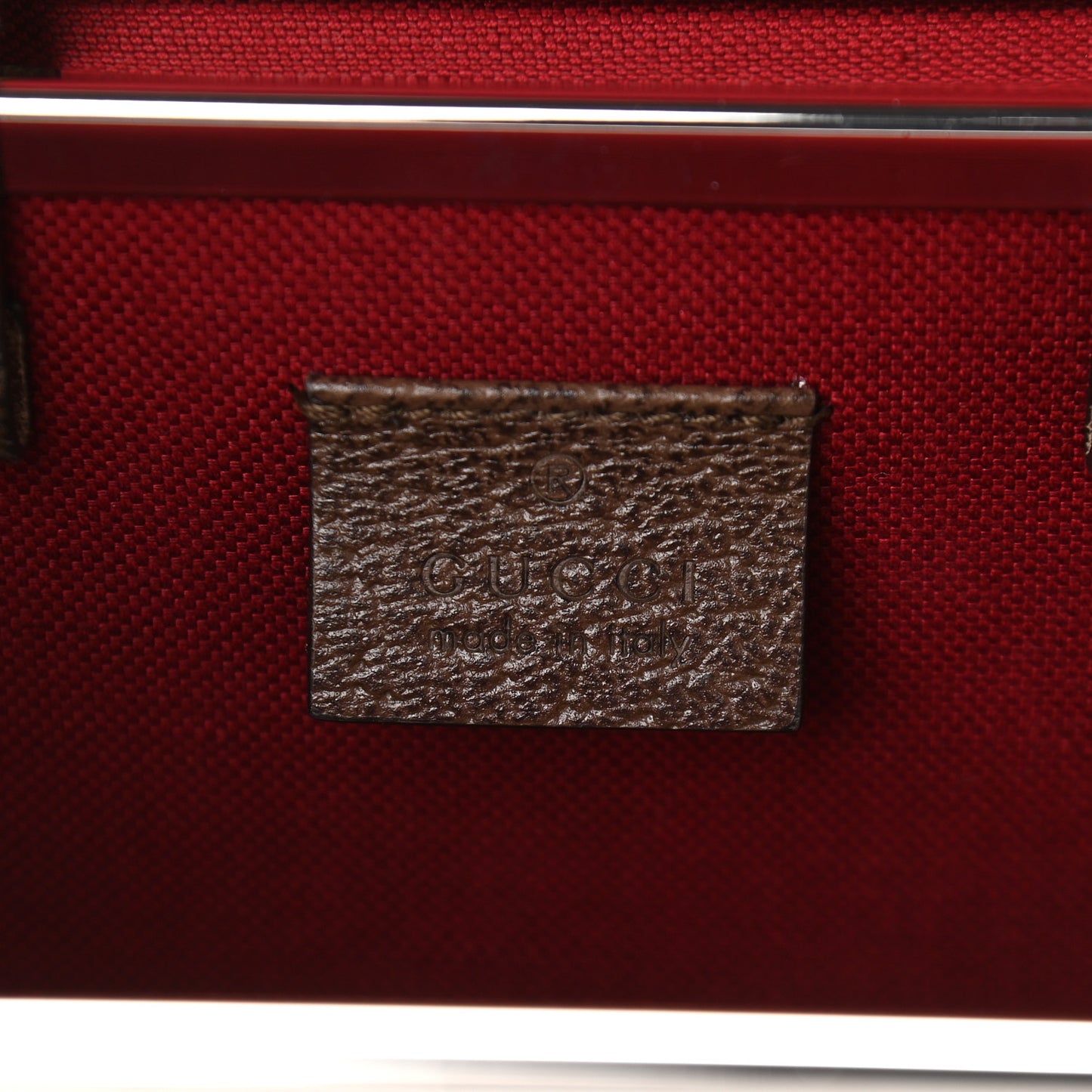 GG Supreme Monogram Globe-Trotter Beauty Case Brown