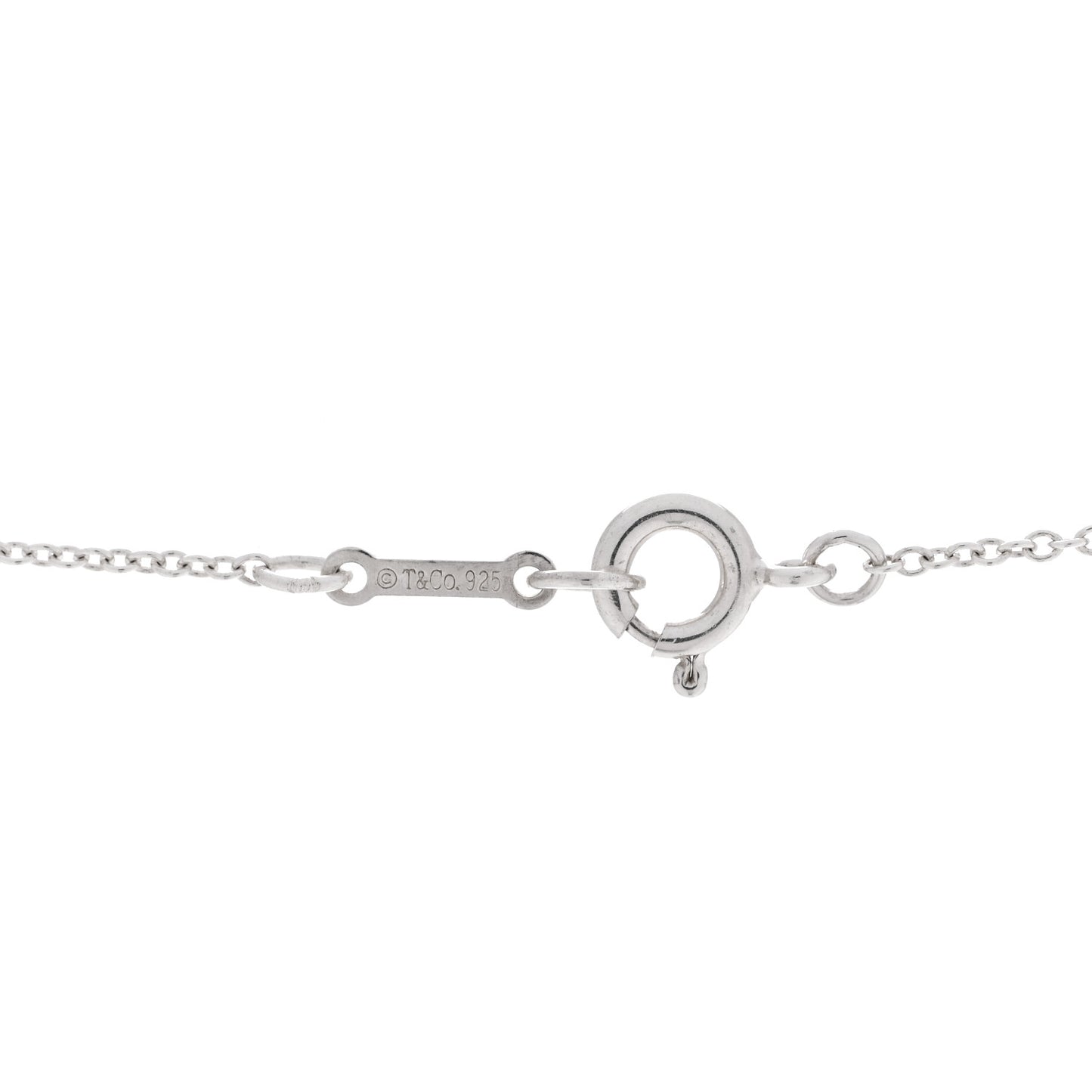 Sterling Silver Paloma Picasso Tenderness Cross Pendant Necklace
