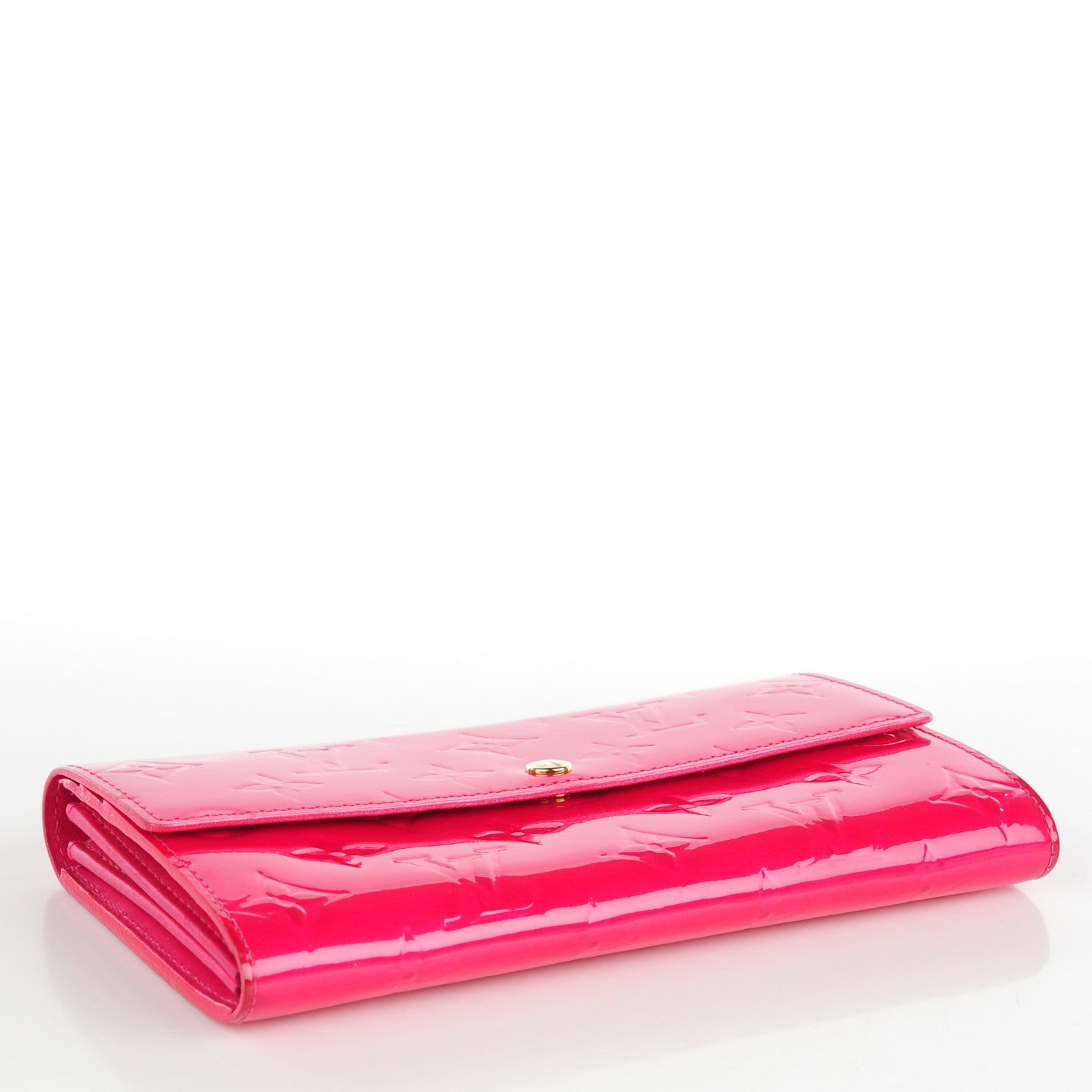Louis Vuitton Vernis Sarah Wallet Rose Pop 4 of 8