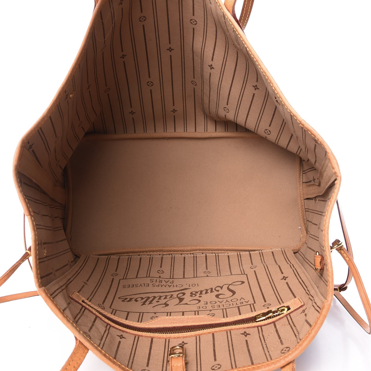 Louis Vuitton Monogram Neverfull MM 4 of 11