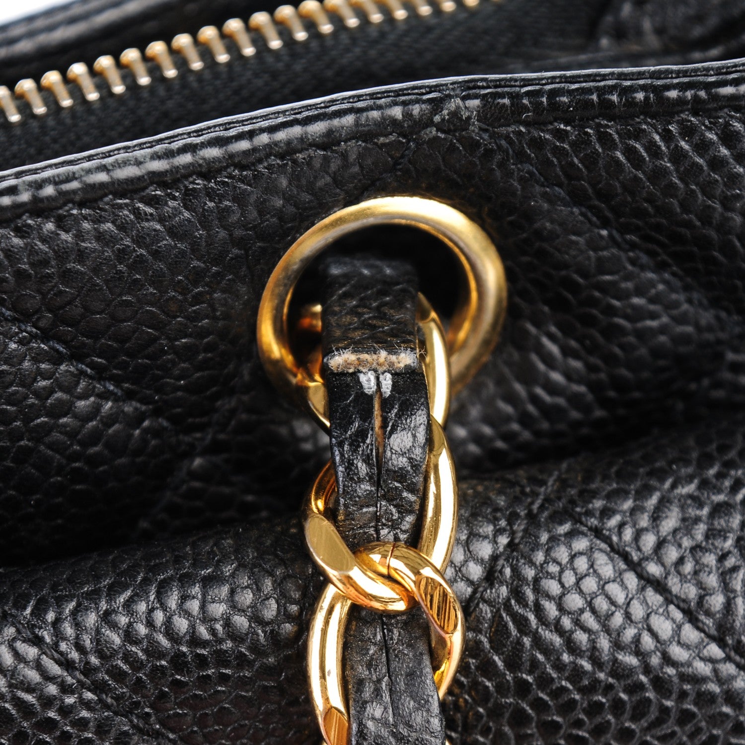 Chanel Caviar Quilted Flap Shoulder Bag Black 9 of 11