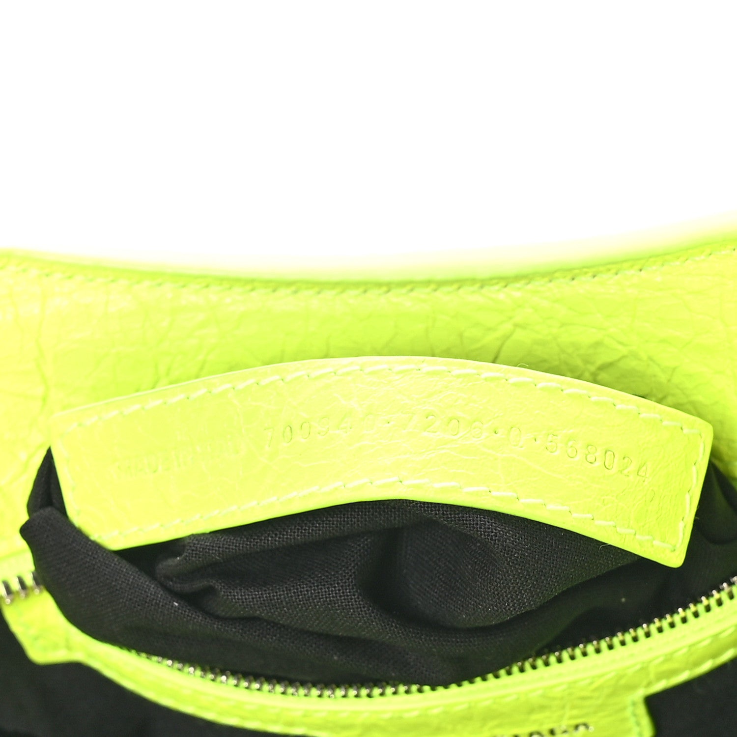Balenciaga Agneau Arena Neo Cagole Handbag XS Fluo Yellow 7 of 10