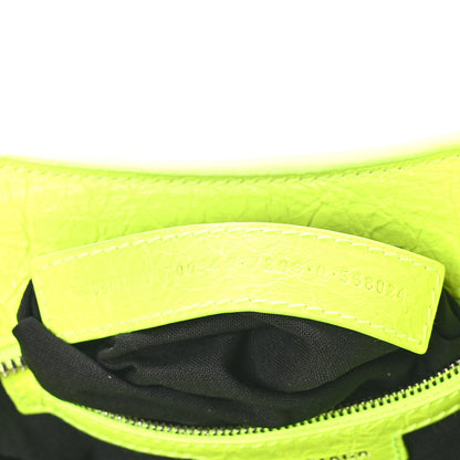 Balenciaga Agneau Arena Neo Cagole Handbag XS Fluo Yellow 7 of 10