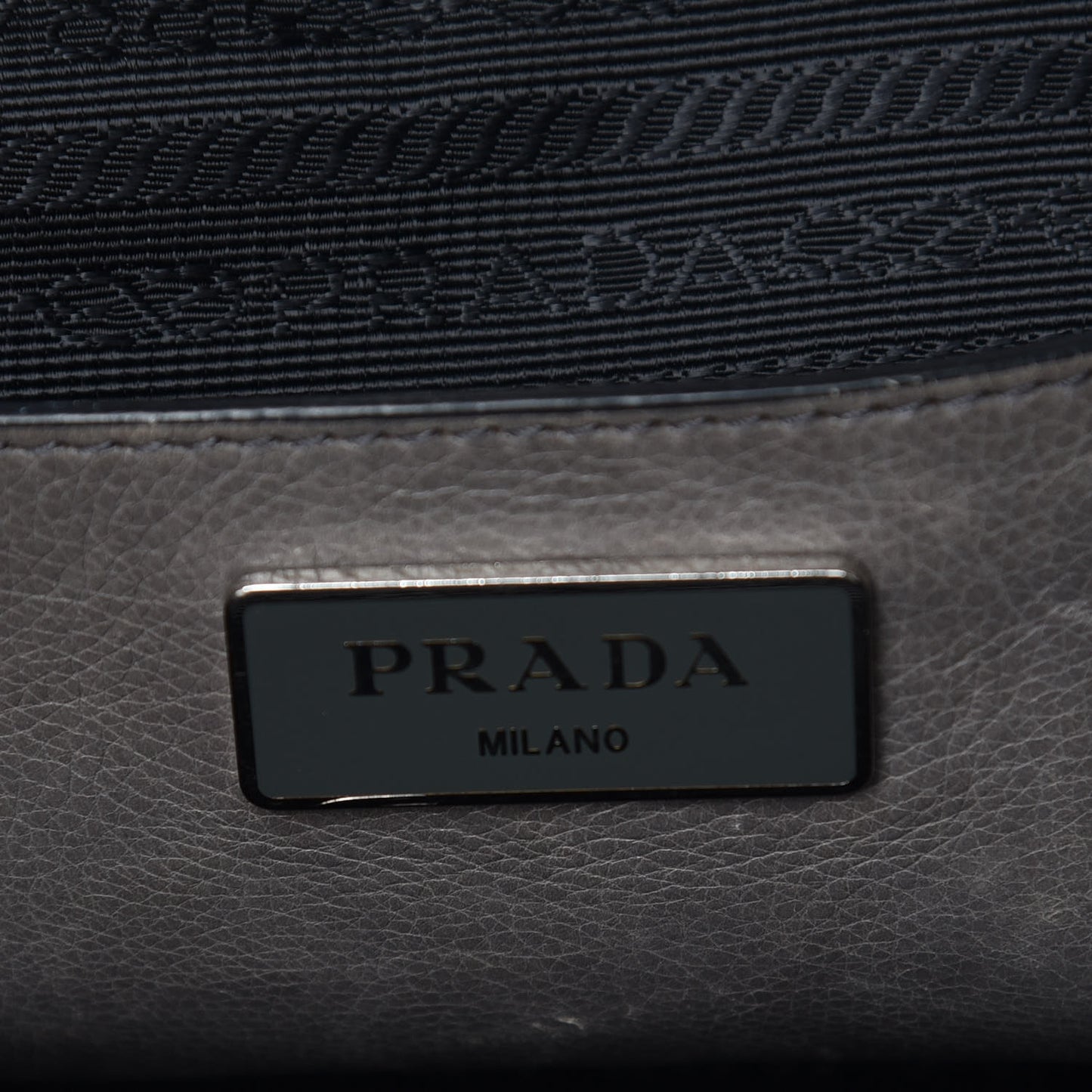 Glace Calf Twin Pocket Tote Marmo