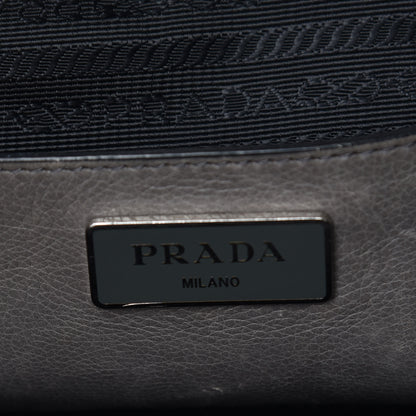 Prada Glace Calf Twin Pocket Tote Marmo 8 of 20