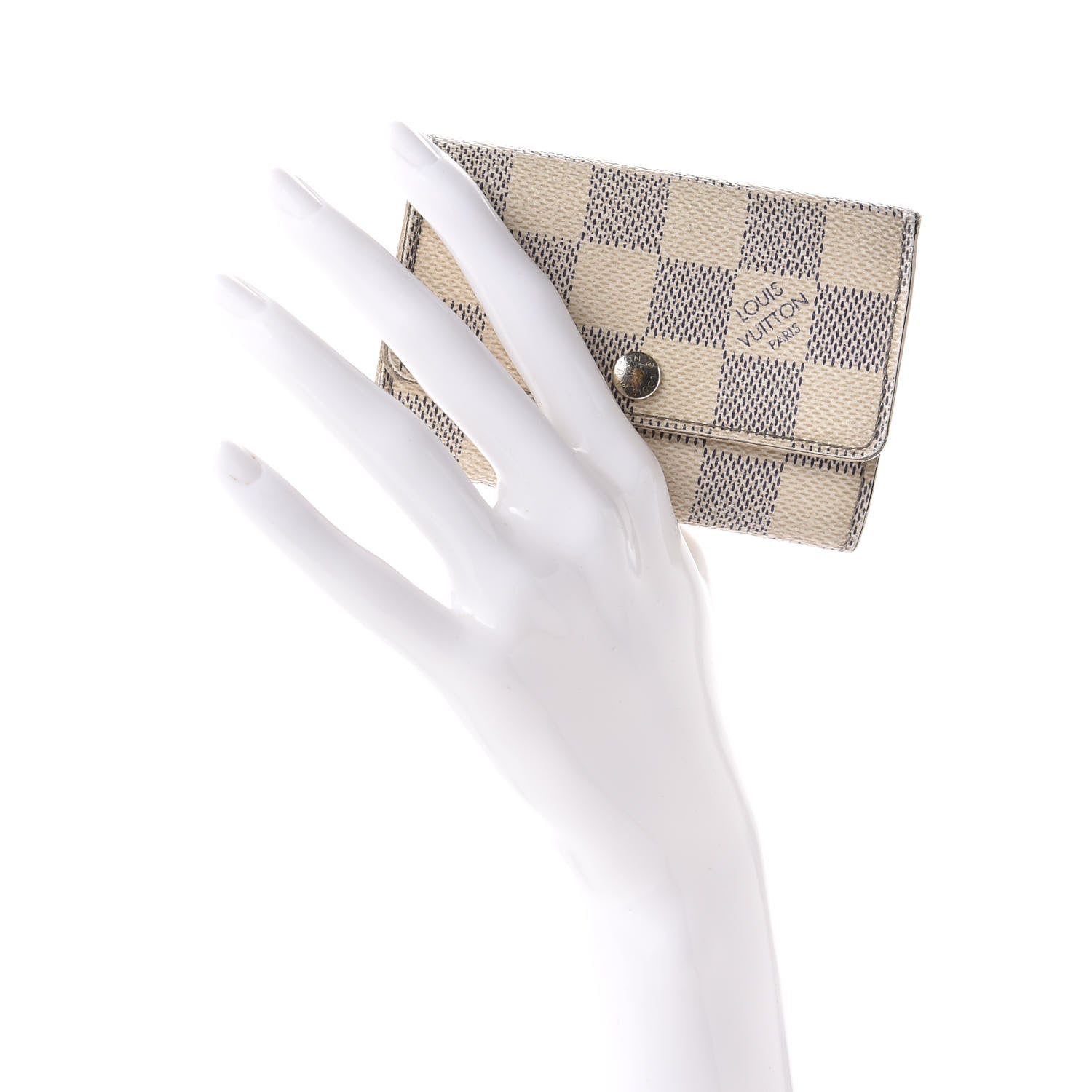 Louis Vuitton Damier Azur Multicles 6 Key Holder 2 of 12