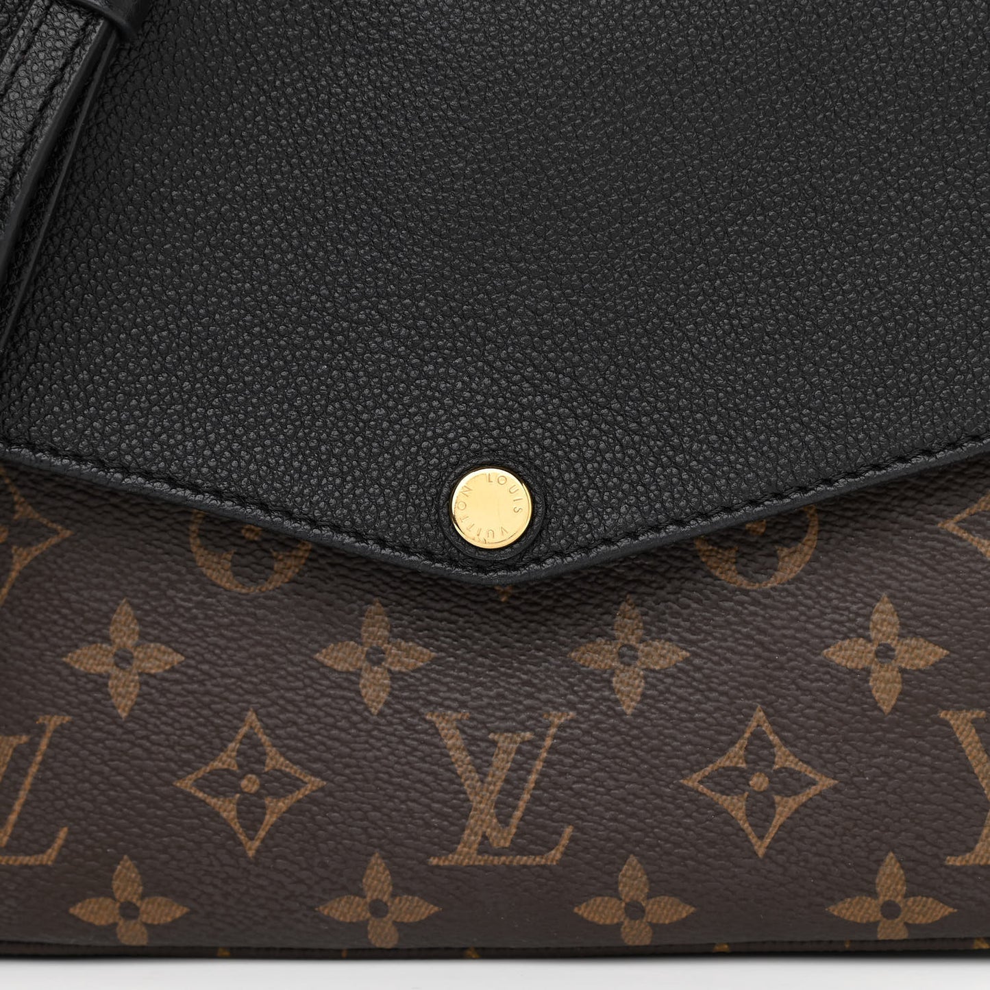 Monogram Twice Pochette Black
