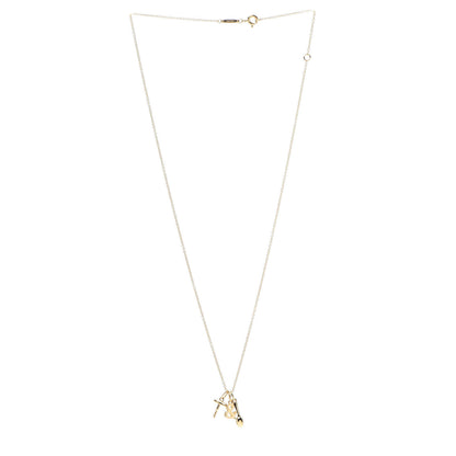 Tiffany 18K Yellow Gold Wine and Dine Pendant Necklace 3 of 6