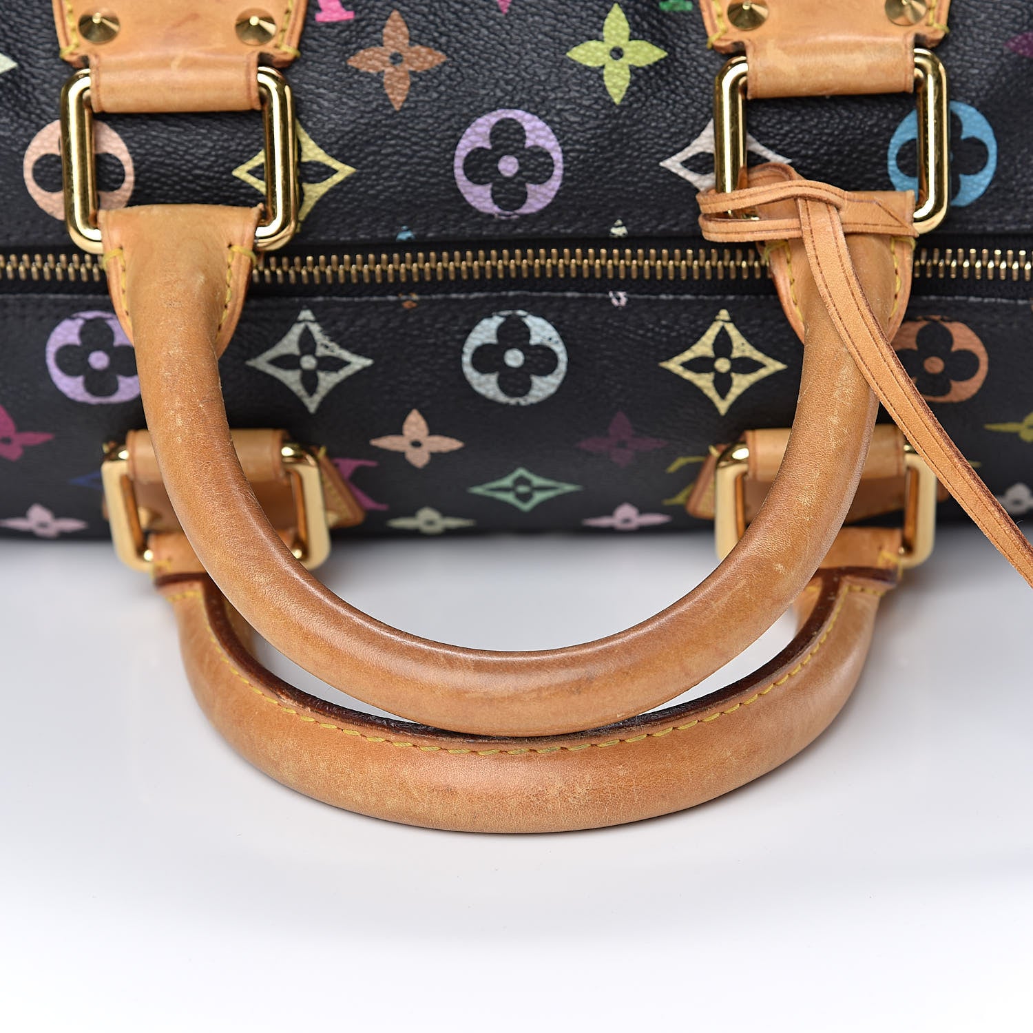 Louis Vuitton Monogram Multicolor Speedy 30 Black 12 of 20