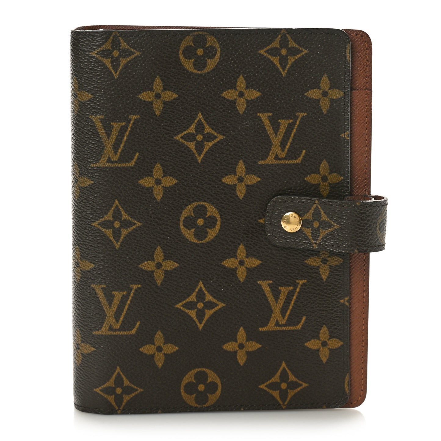 Monogram Medium Ring Agenda Cover