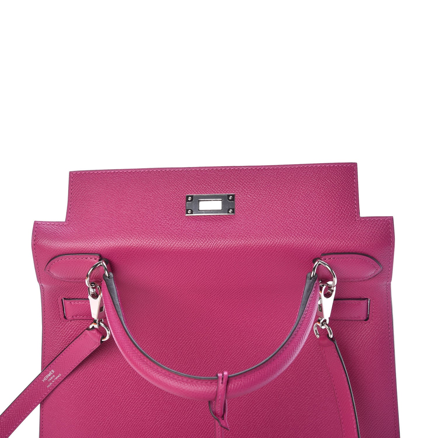 Hermes Epsom Kelly Sellier 28 Rose Pourpre 15 of 36