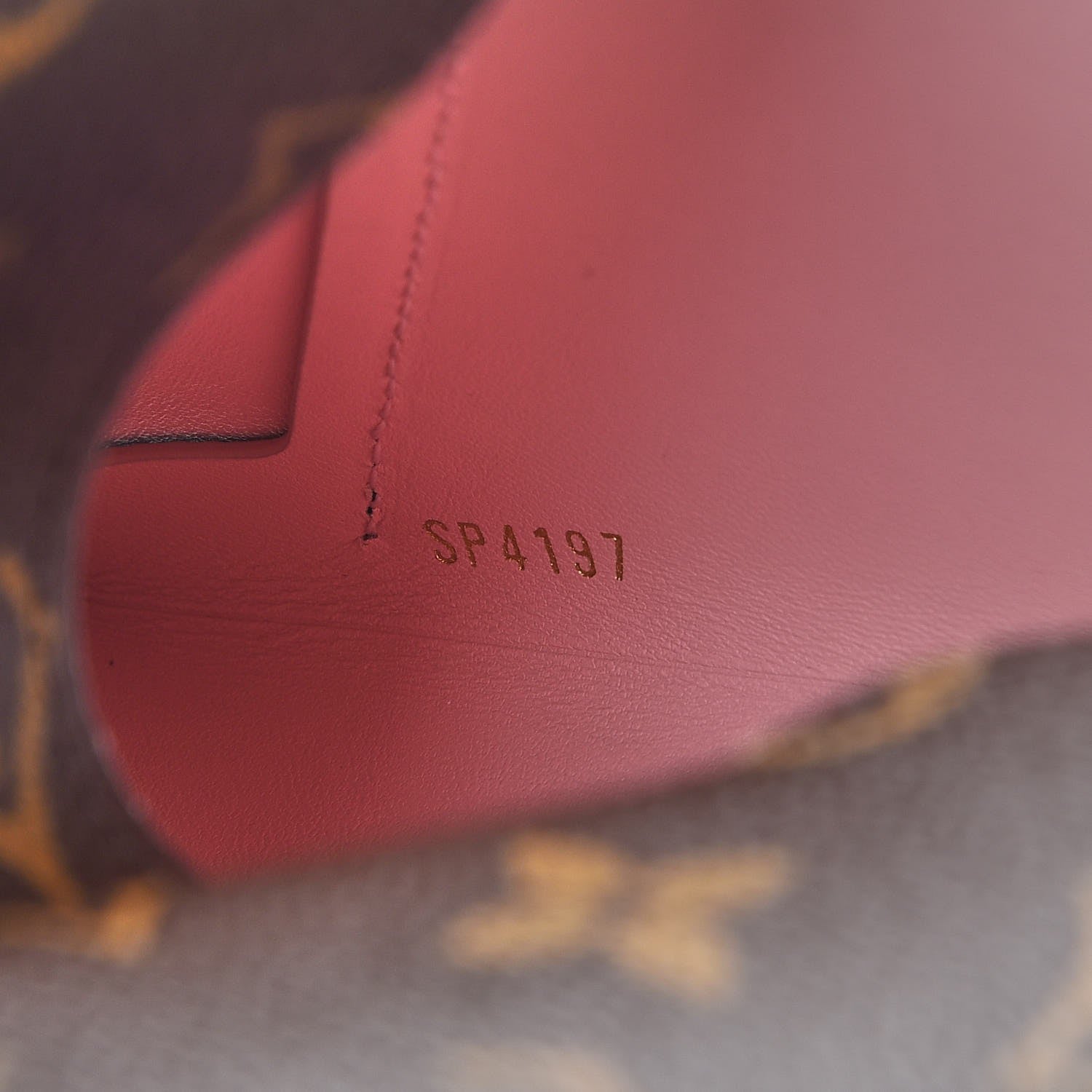 Louis Vuitton Monogram Large Kirigami Pochette Insert Rose Ballerine 7 of 7