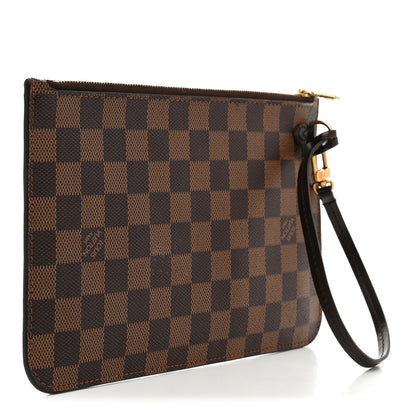 Louis Vuitton Damier Ebene Neverfull MM GM Pochette 3 of 7