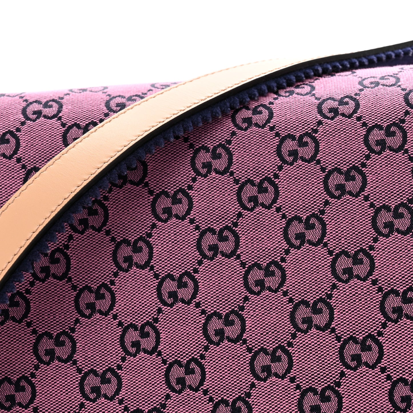 Monogram Multicolor Diaper Bag Pink Blue