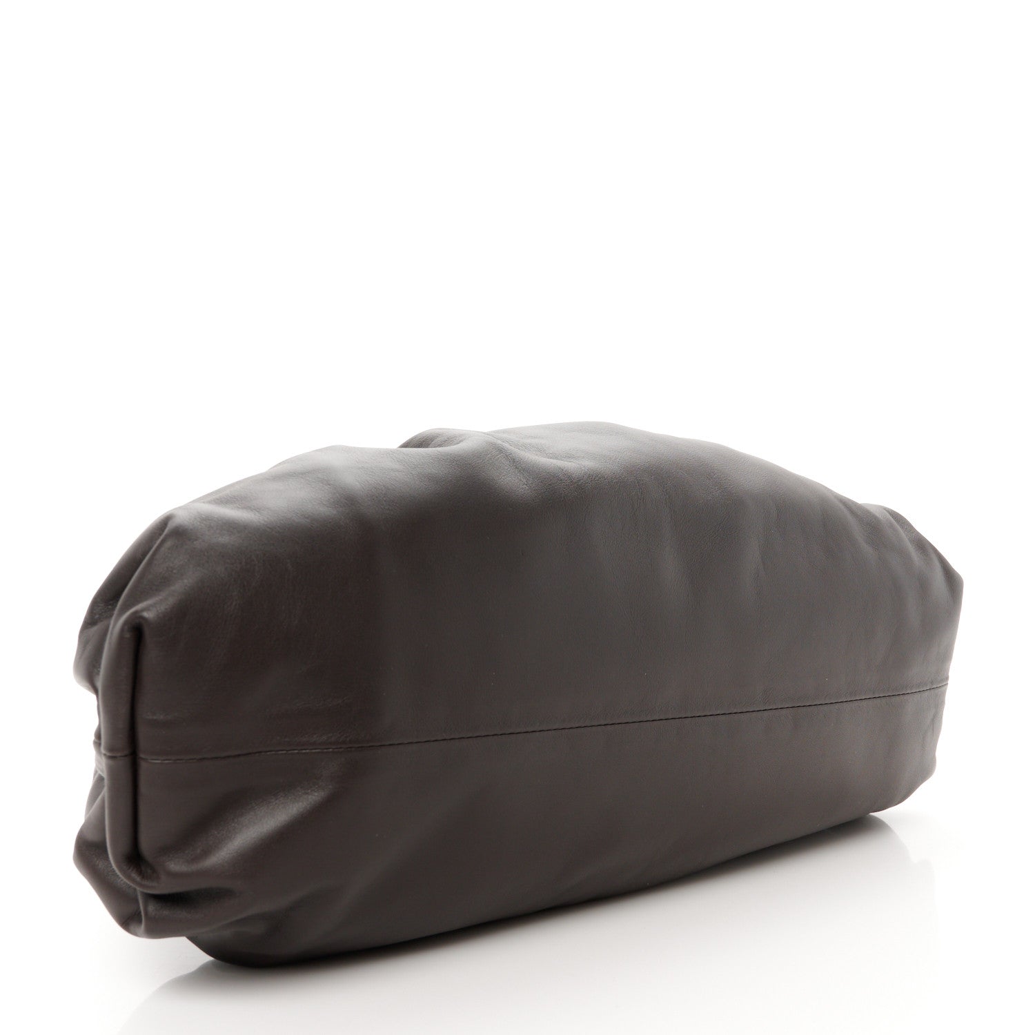 Bottega Veneta Smooth Butter Calf The Pouch Oversized Clutch Fondant 4 of 10