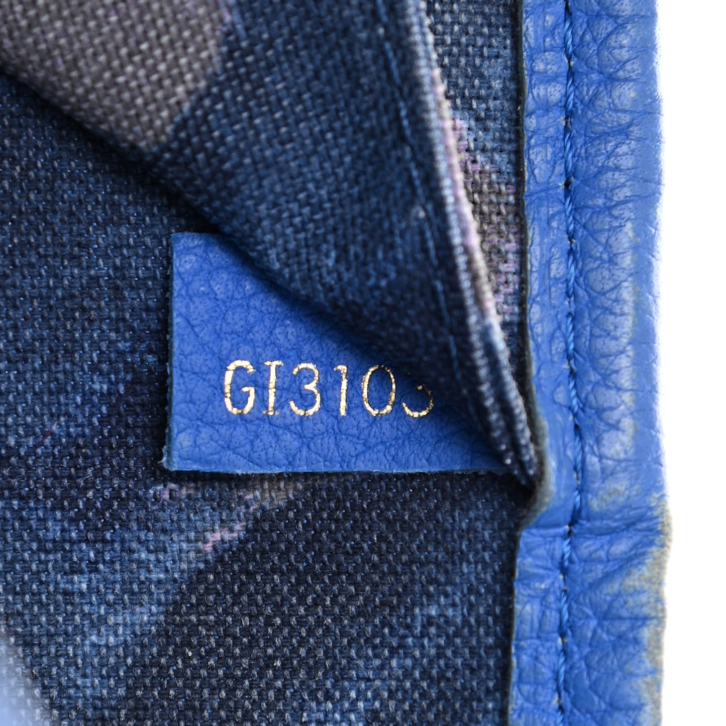 Monogram Articles de Voyage Ikat Neverfull MM Grand Blue