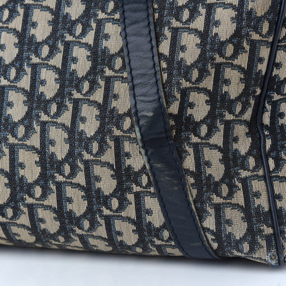 Christian Dior Monogram Boston Navy Blue 10 of 15