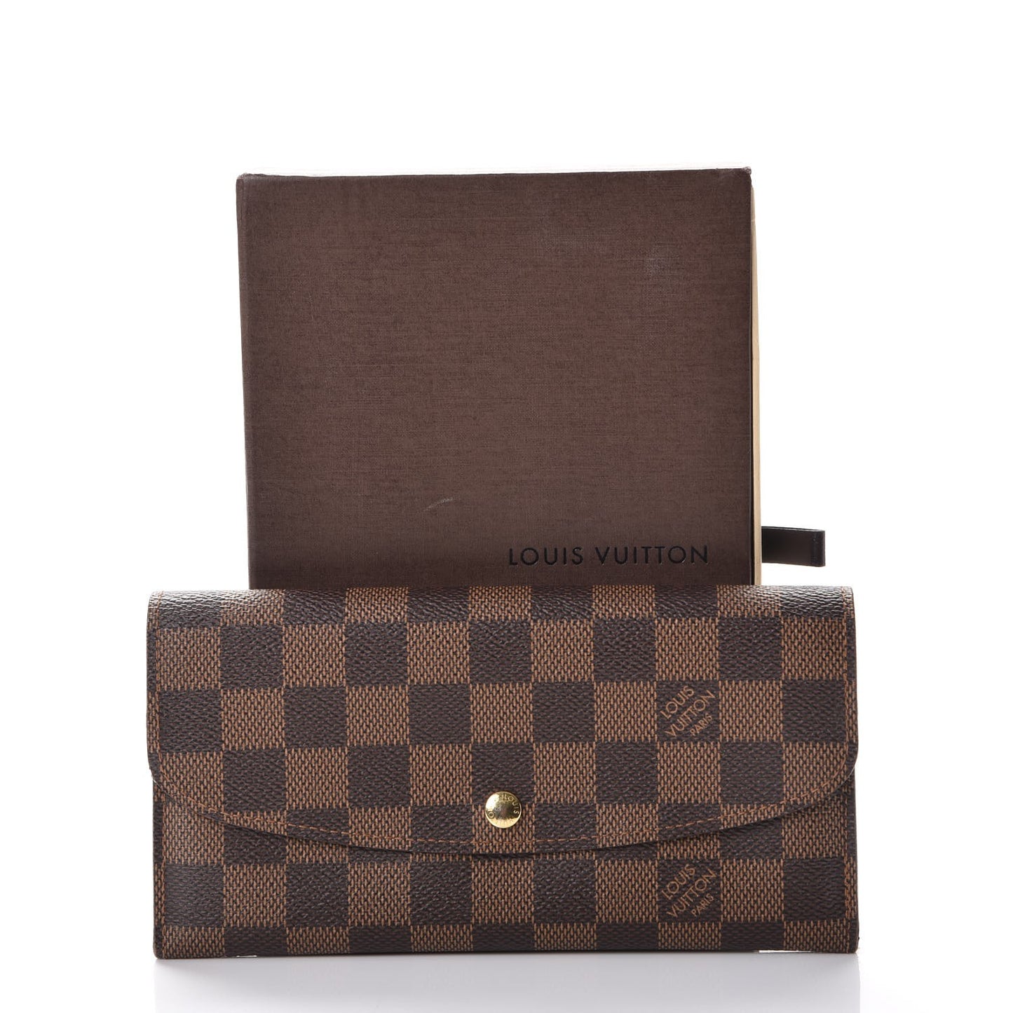 Damier Ebene Emilie Wallet