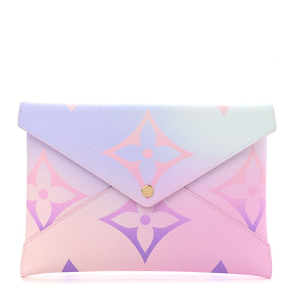 Louis Vuitton Monogram Giant Spring In The City Kirigami Pochette Set Sunset Pastel Midnight Fuchsia 2 of 9