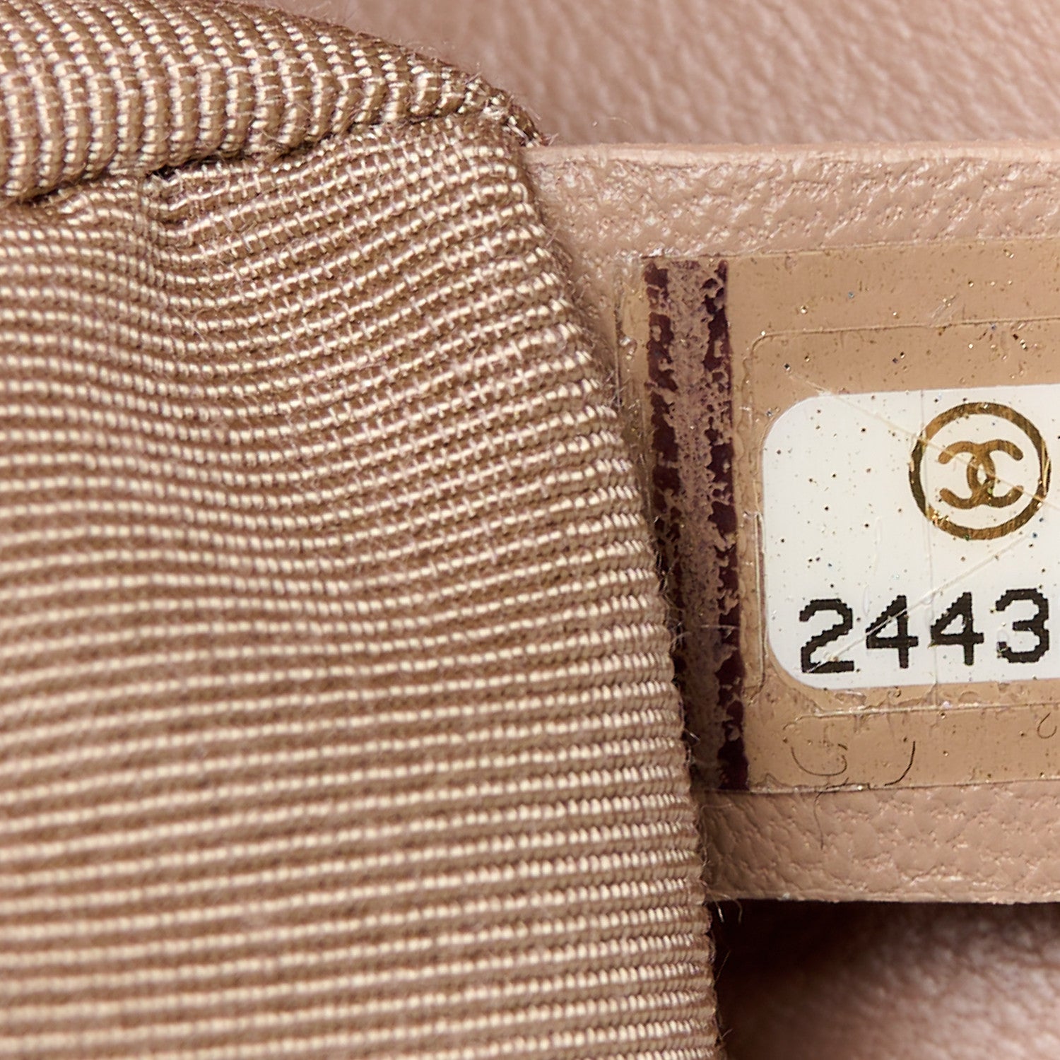 Chanel Lambskin Chevron Quilted Medium Boy Flap Dark Beige 7 of 11