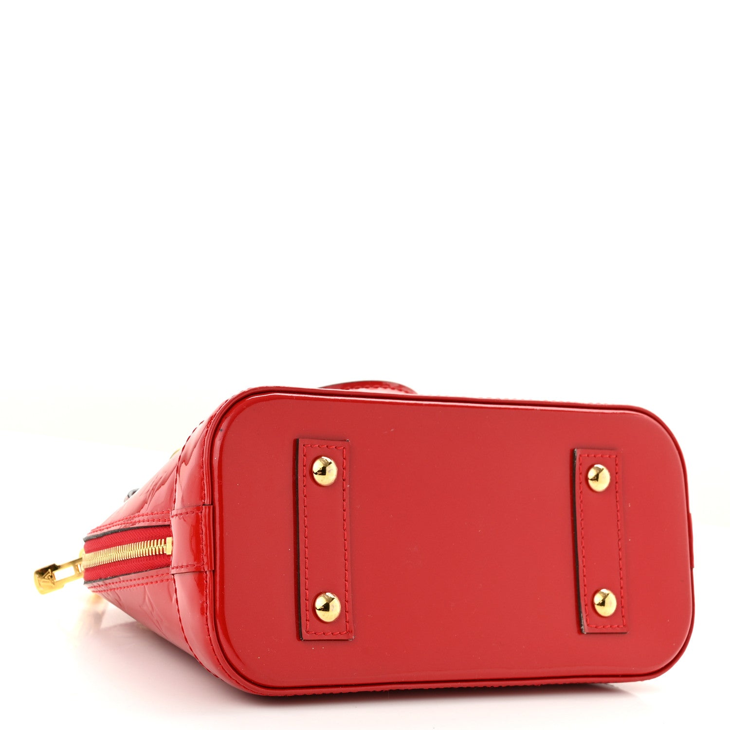 Louis Vuitton Vernis Alma BB Rouge Grenadine 4 of 12