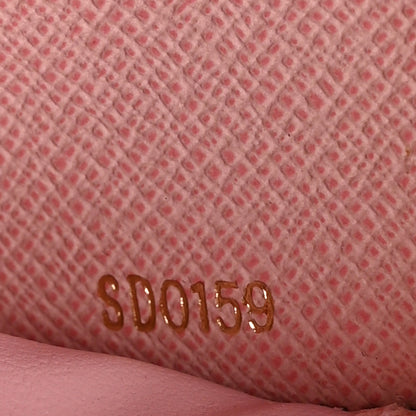 Louis Vuitton Damier Azur Zippy Wallet Rose Ballerine 7 of 7