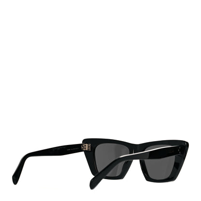 Celine Acetate Cat Eye Sunglasses CL40187I Black 3 of 8