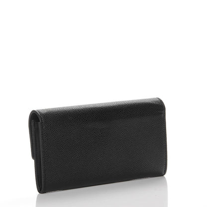 Chanel Caviar Timeless CC Large Gusset Flap Wallet Black 3 of 9
