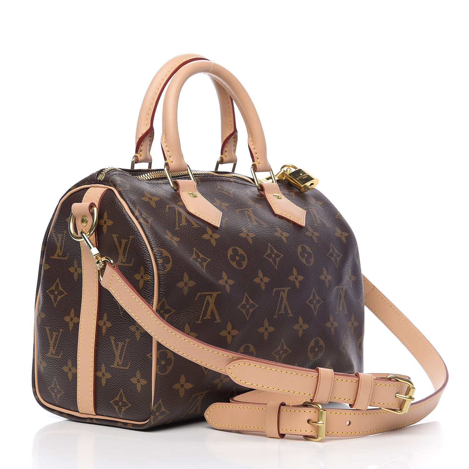 Louis Vuitton Monogram Speedy Bandouliere 25 2 of 9