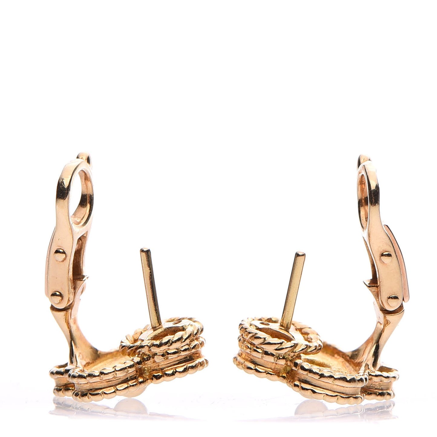 18K Yellow Gold Vintage Alhambra Earrings