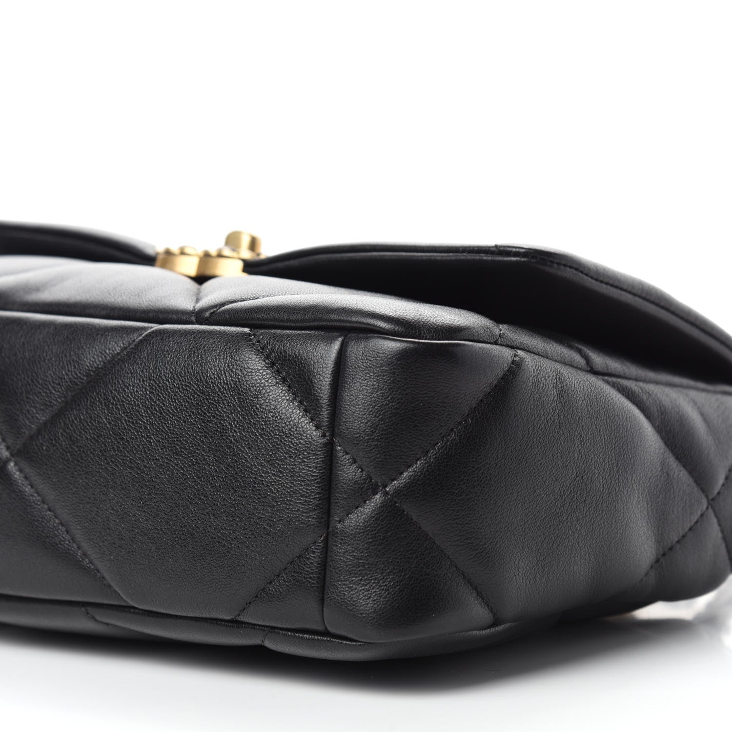 Chanel Lambskin Quilted Medium Chanel 19 Flap Black 7 of 11