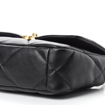Chanel Lambskin Quilted Medium Chanel 19 Flap Black 7 of 11