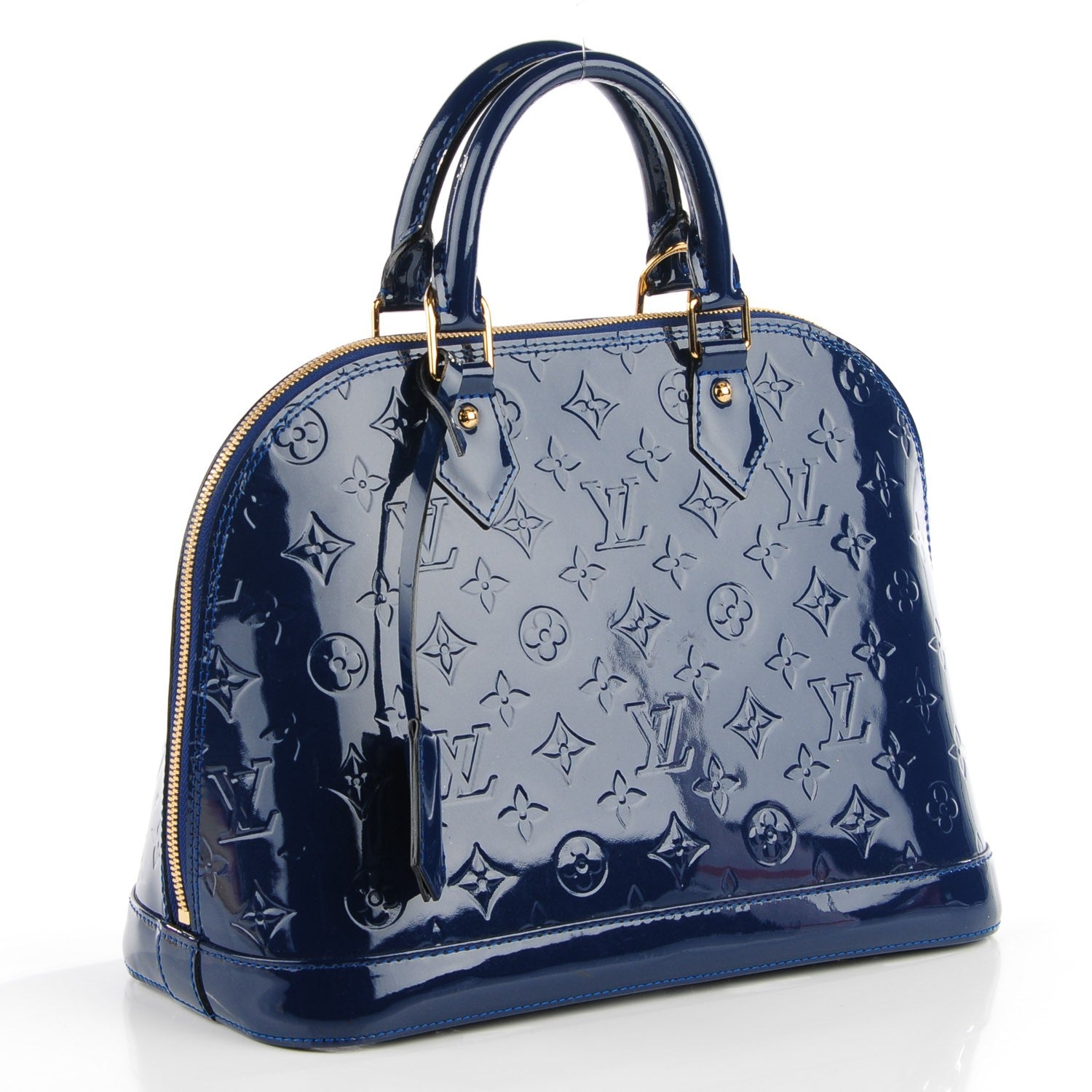 Louis Vuitton Vernis Alma PM Grand Blue 3 of 7