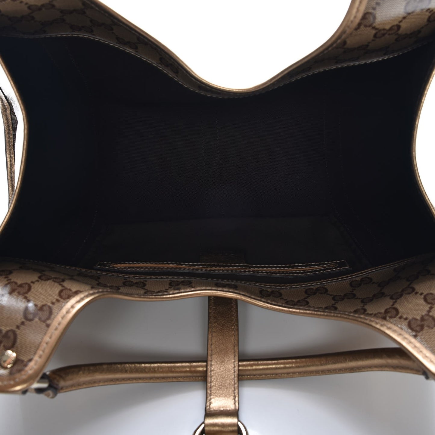 Crystal Monogram Medium Joy Shoulder Bag Bronze