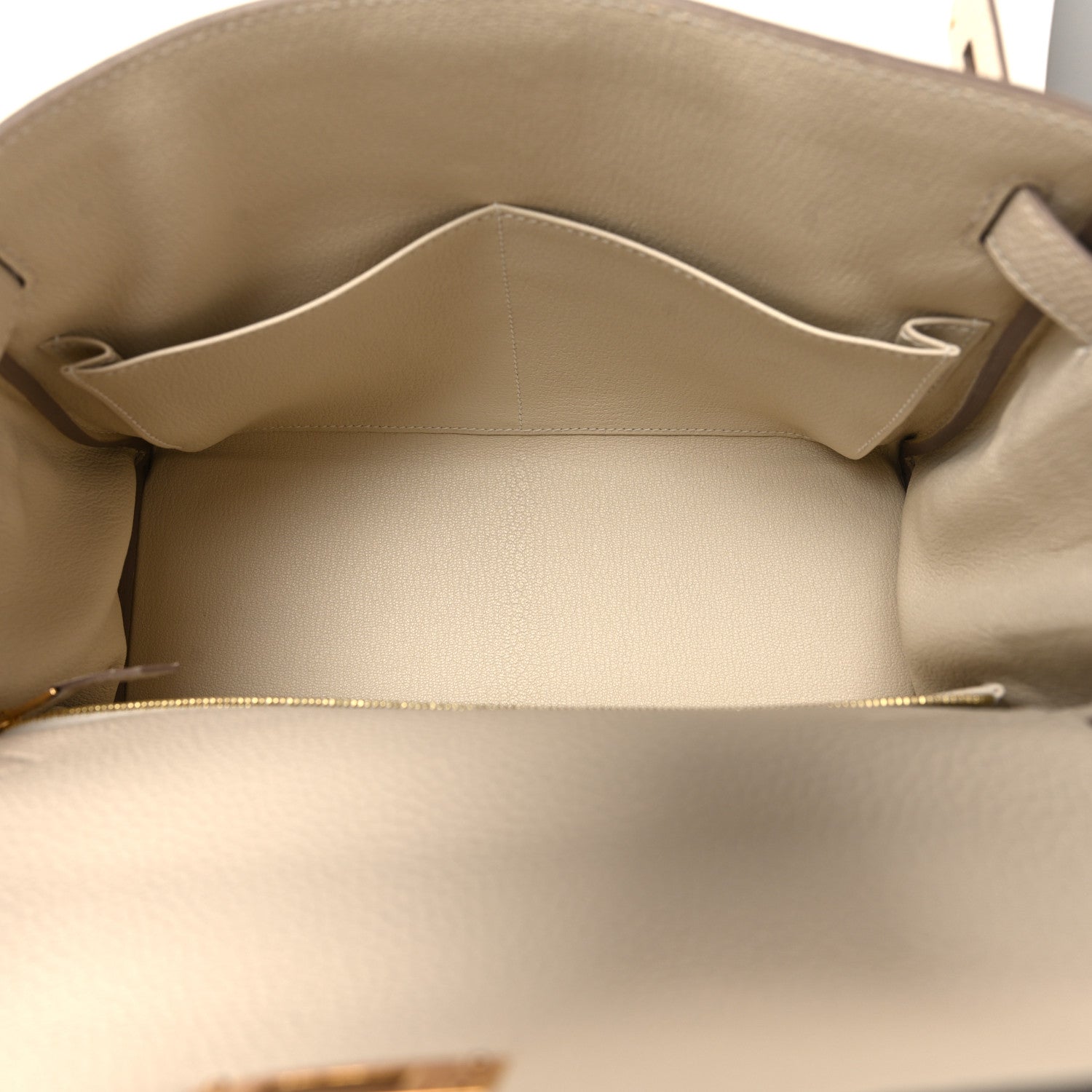 Hermes Togo Kelly Retourne 28 Craie 5 of 10