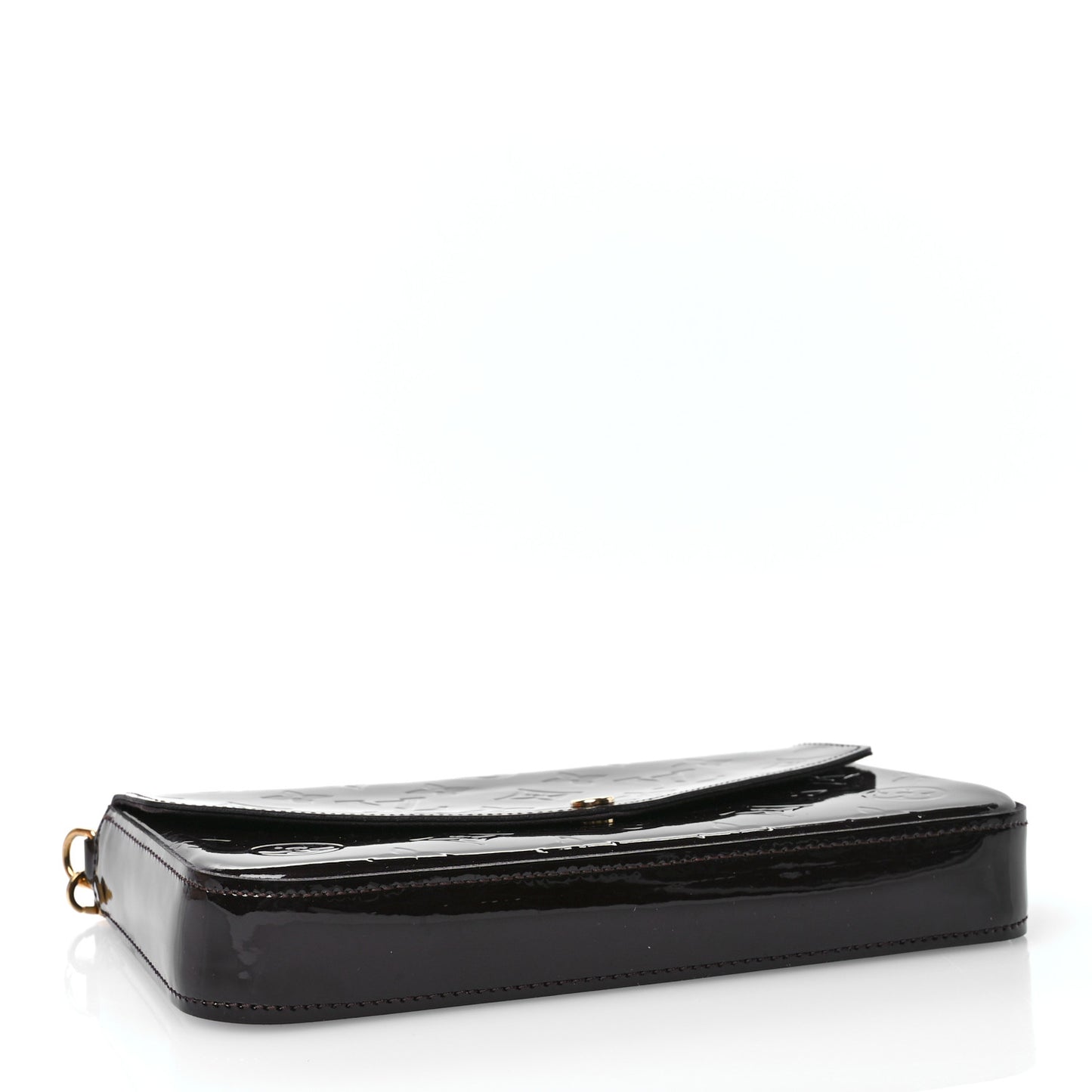 Vernis Pochette Felicie Chain Wallet Amarante