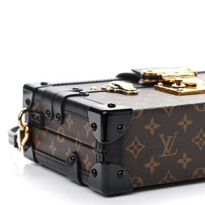 Louis Vuitton Monogram Petite Malle Black 7 of 8