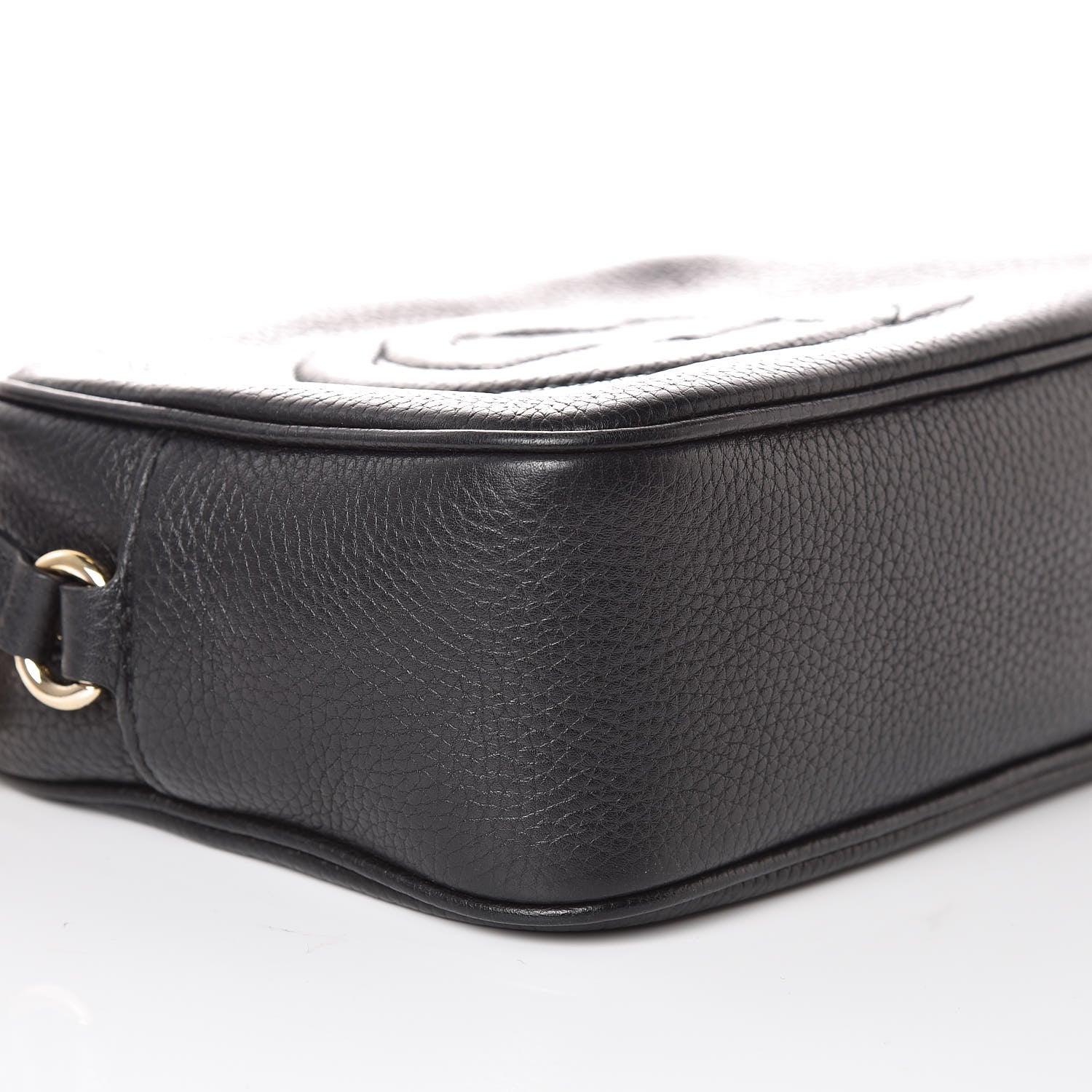 Gucci Pebbled Calfskin Small Soho Disco Bag Black 5 of 9