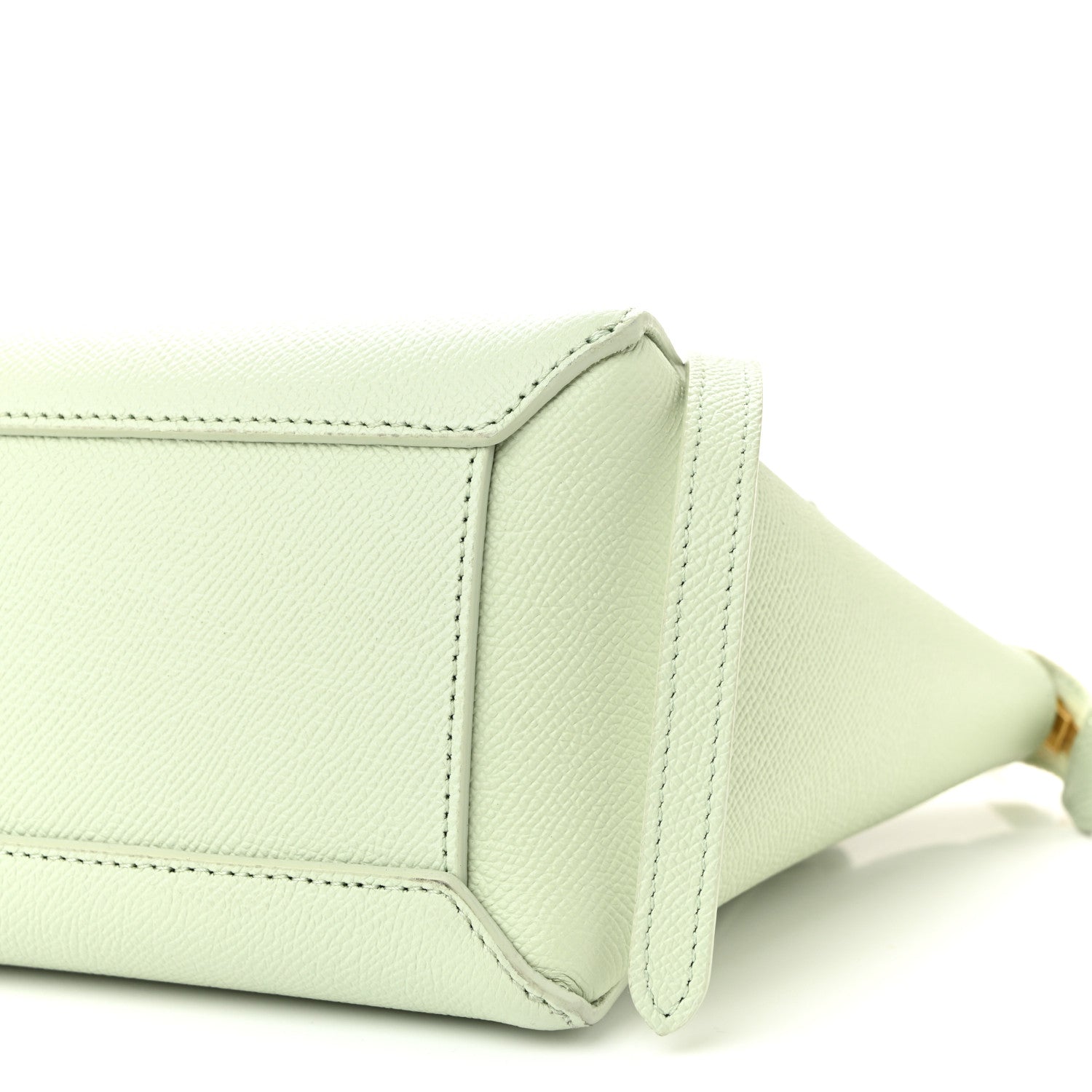 Celine Grained Calfskin Nano Belt Bag Jade 10 of 11