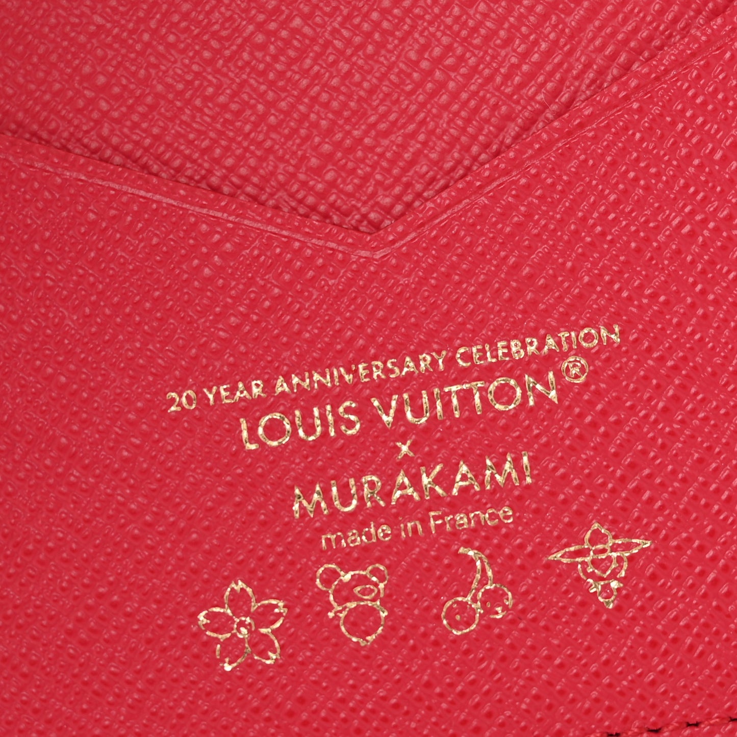 LV X TM Monogram Cerises Passport Cover